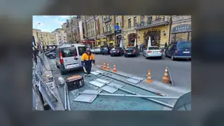 У Печерському районі Києва до 18 жовтня частково обмежили рух на розі Басейної