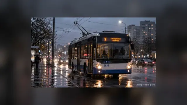 У Києві тролейбуси №34 та №44 курсують до вулиці Архипенка через перекриття